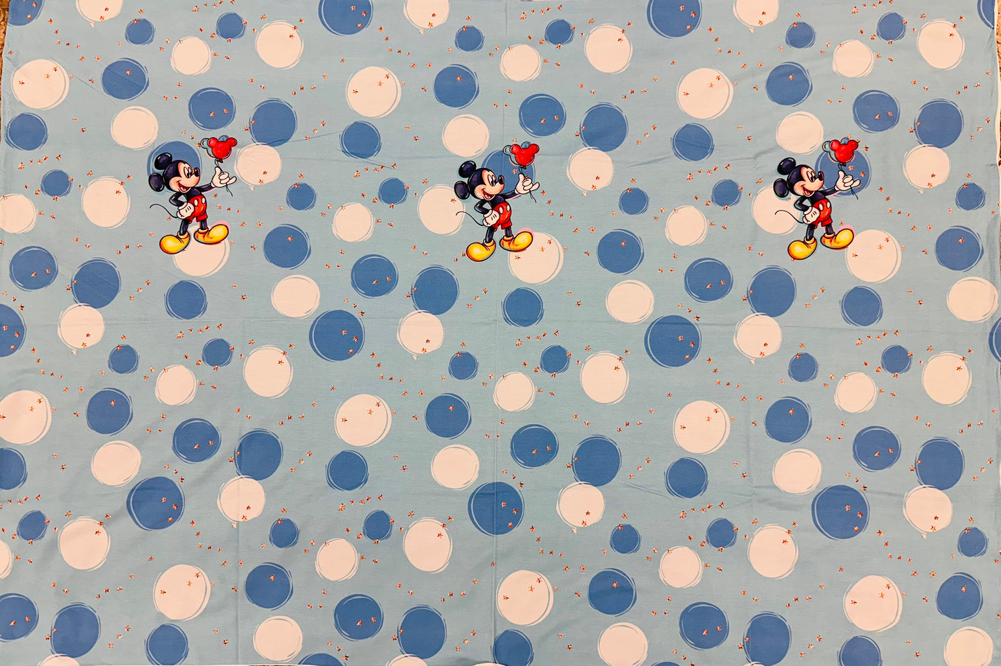 Bamboo Cotton Lycra - bundle - 2 meter print & 1 meter panel