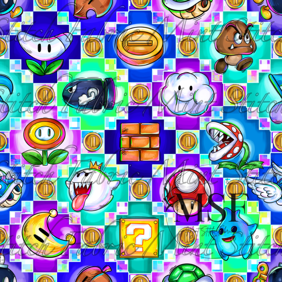 Super Marios- Magical Motif