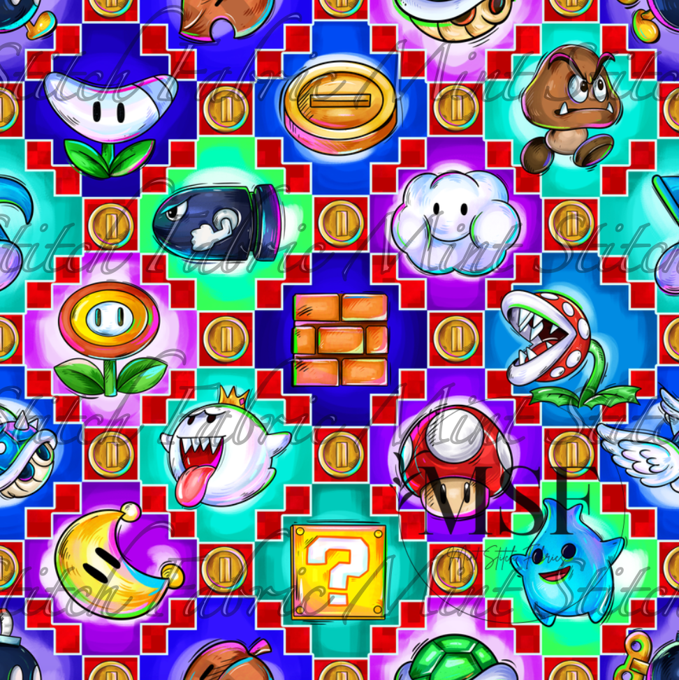 Super Marios- Magical Motif