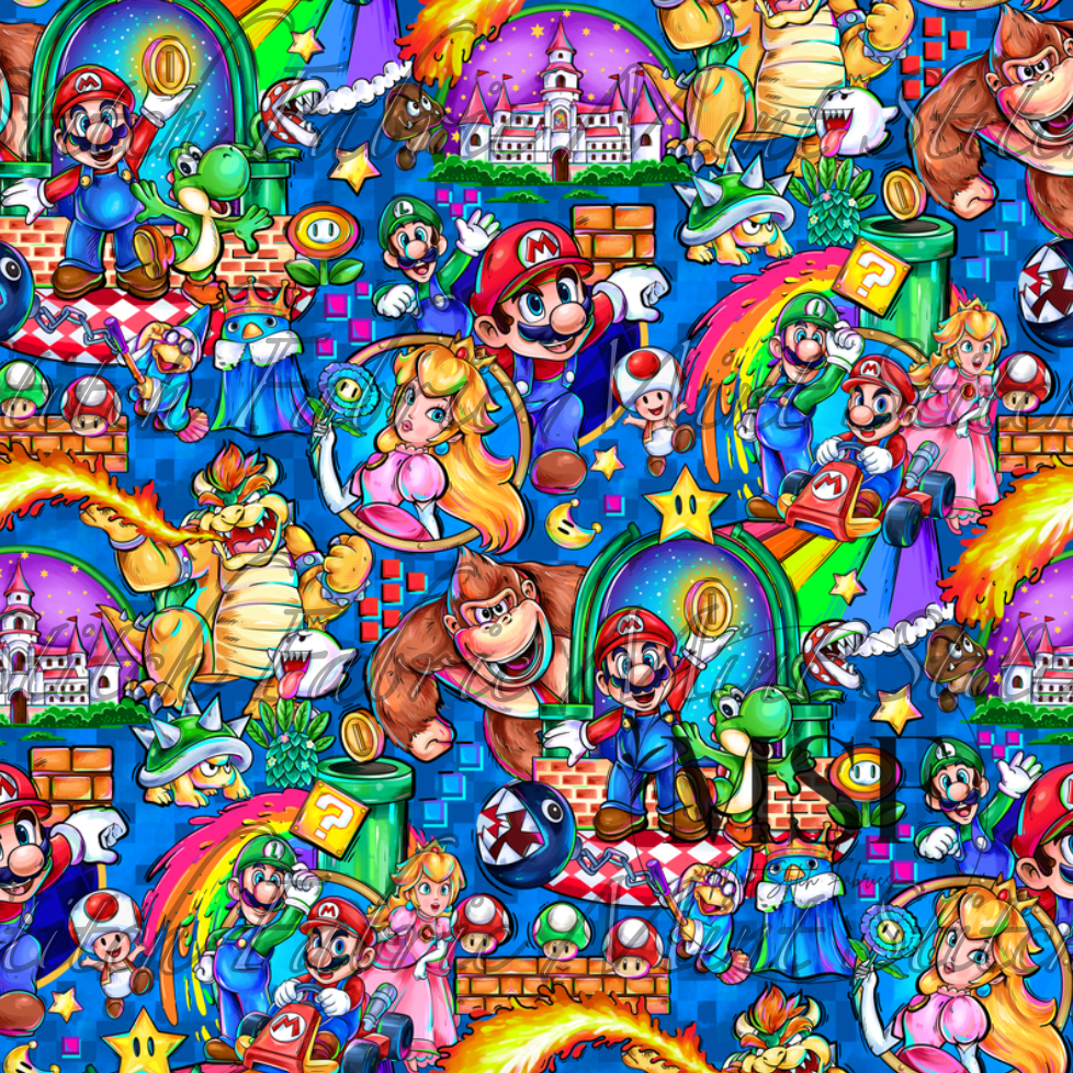 Super Marios- Magical Motif