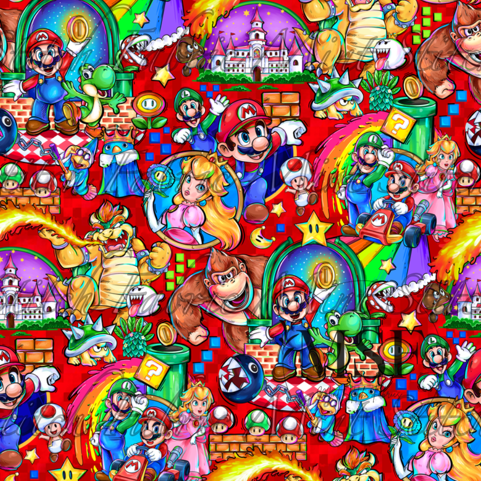 Super Marios- Magical Motif
