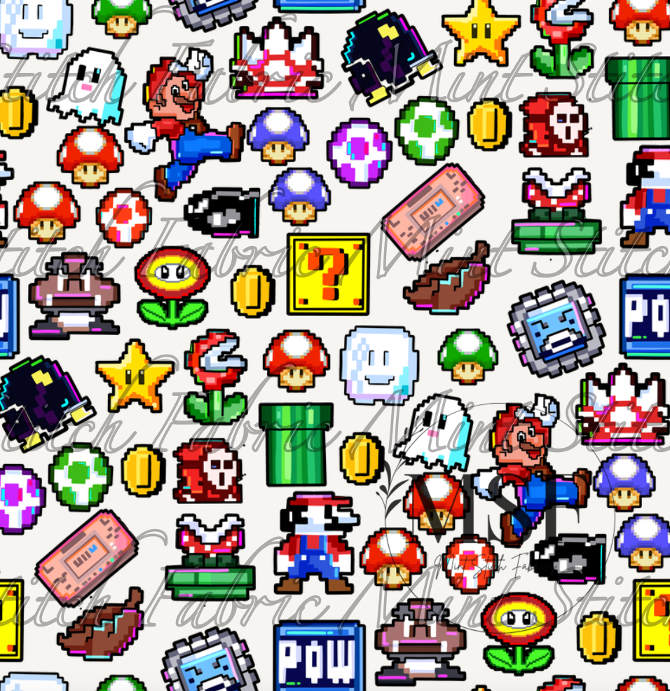 Super Marios- Magical Motif