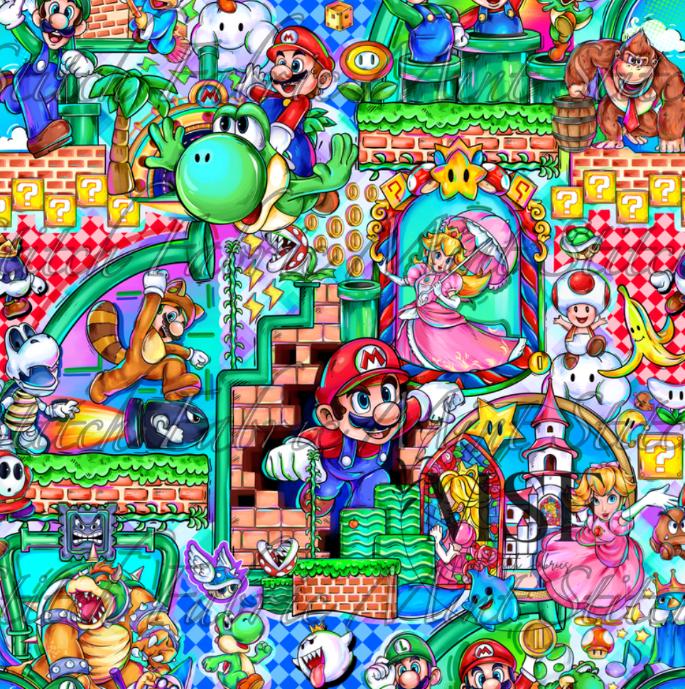 Super Marios- Magical Motif