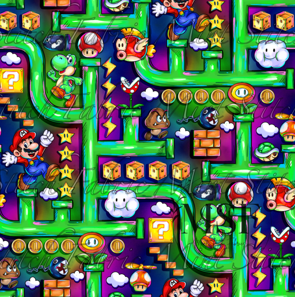 Super Marios- Magical Motif