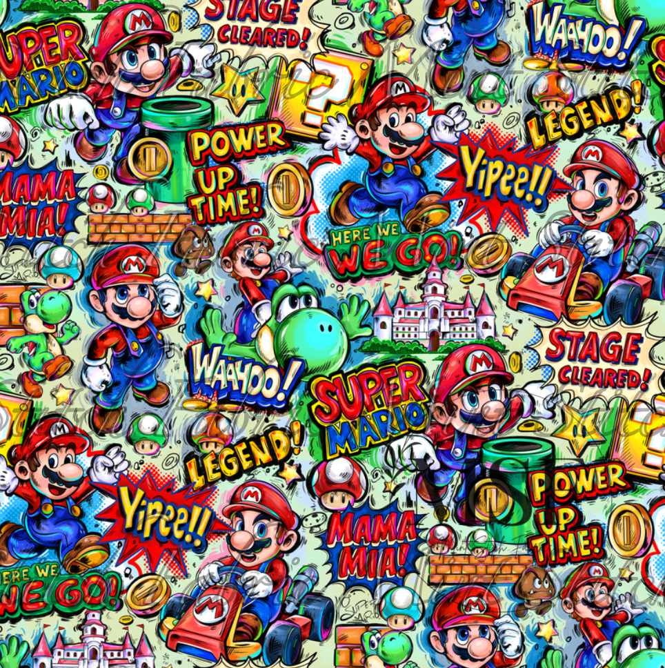 Super Marios- Magical Motif
