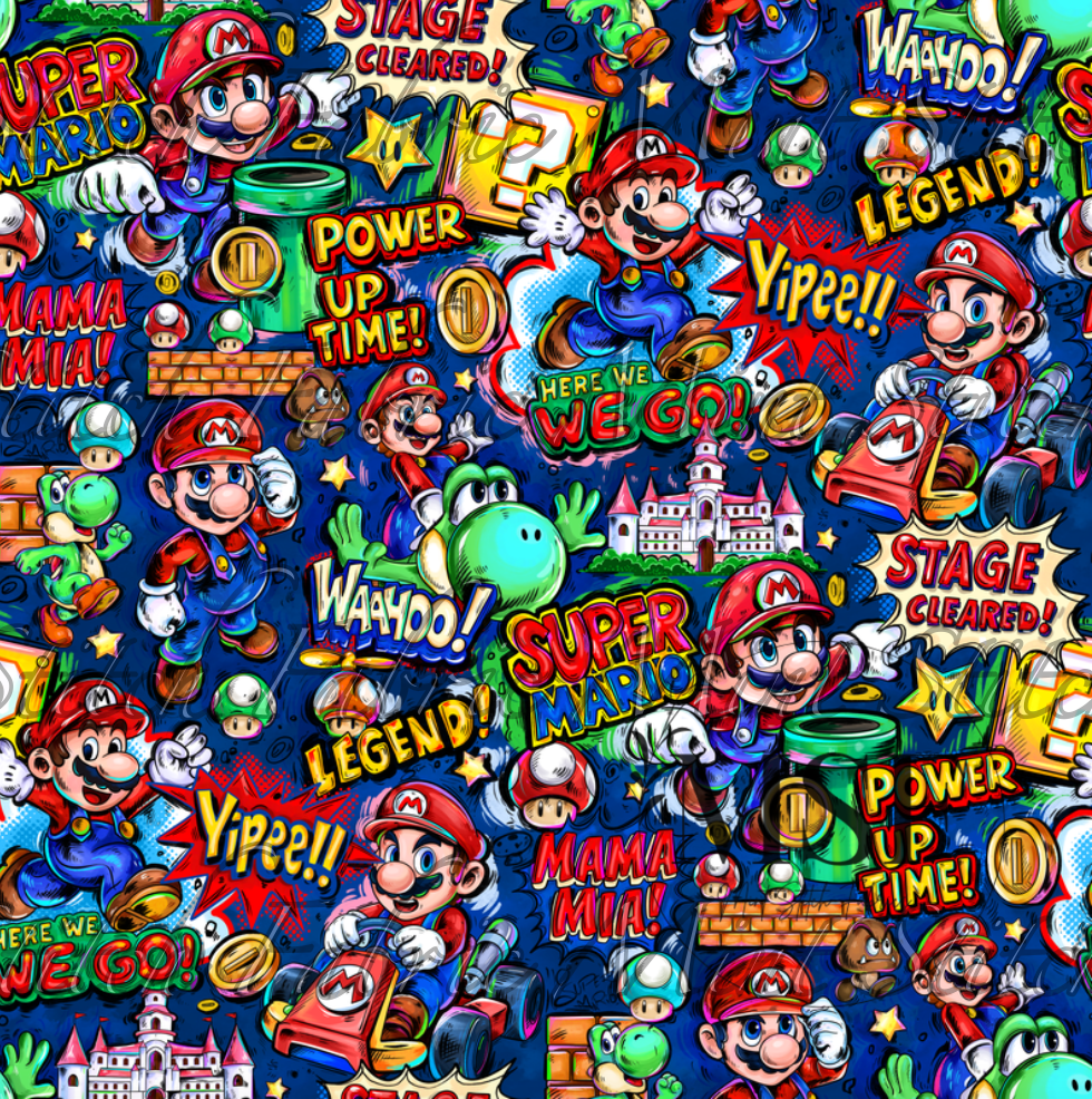 Super Marios- Magical Motif