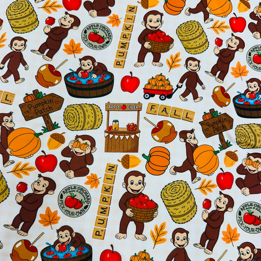 Wall drop - Curious George