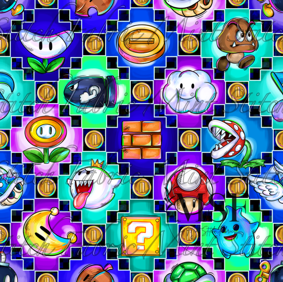 Super Marios- Magical Motif