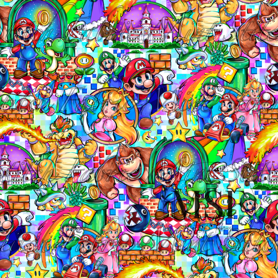 Super Marios- Magical Motif