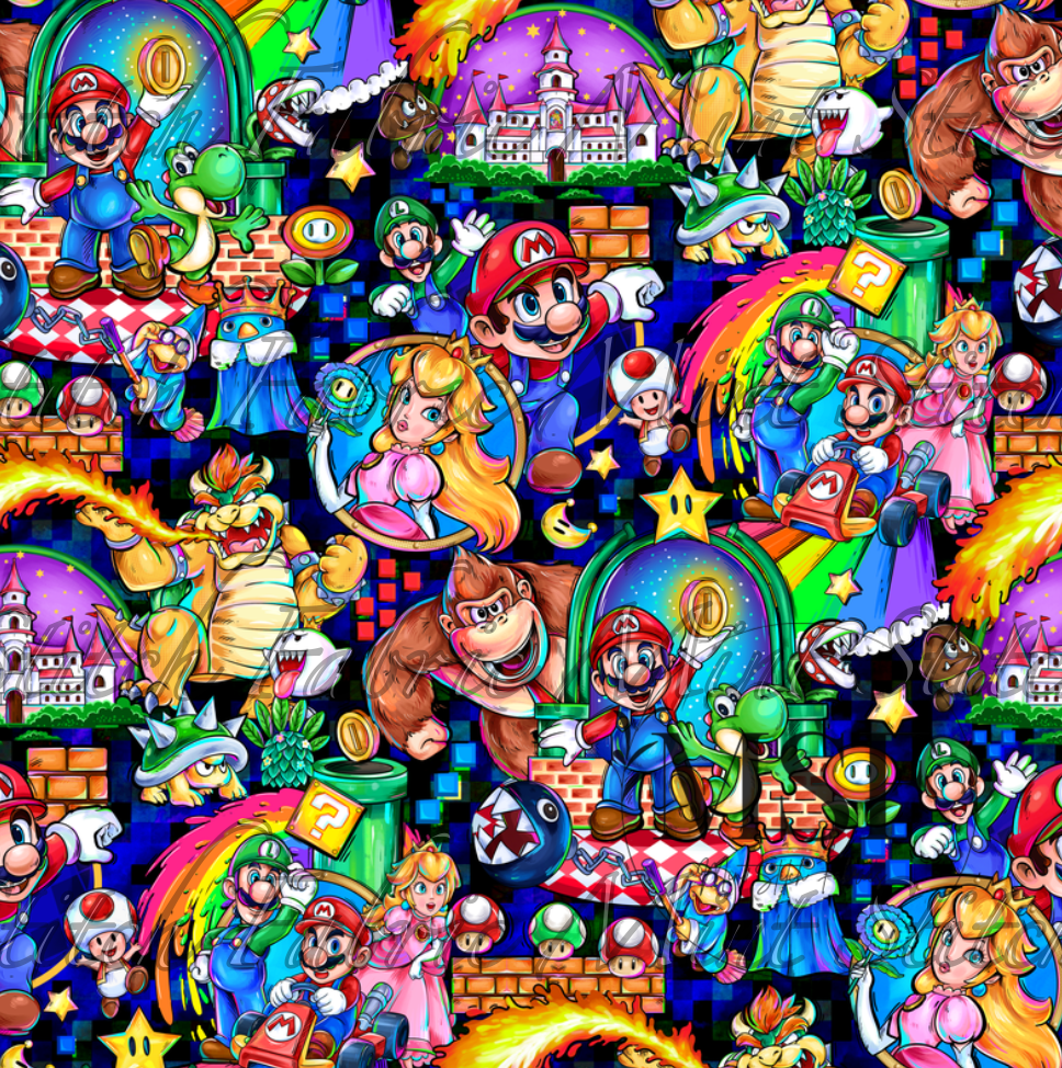 Super Marios- Magical Motif