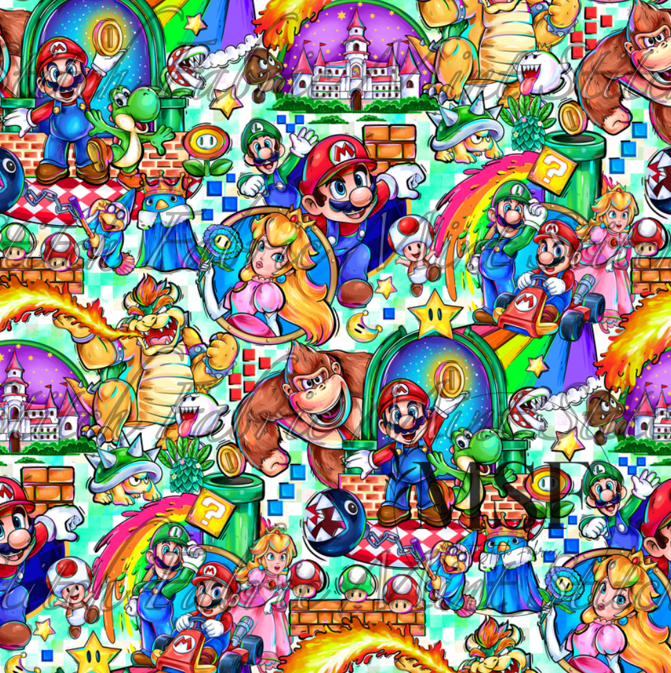 Super Marios- Magical Motif