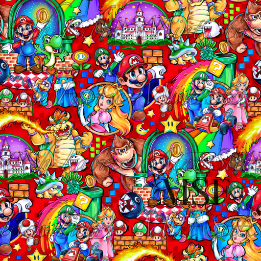 Super Marios- Magical Motif