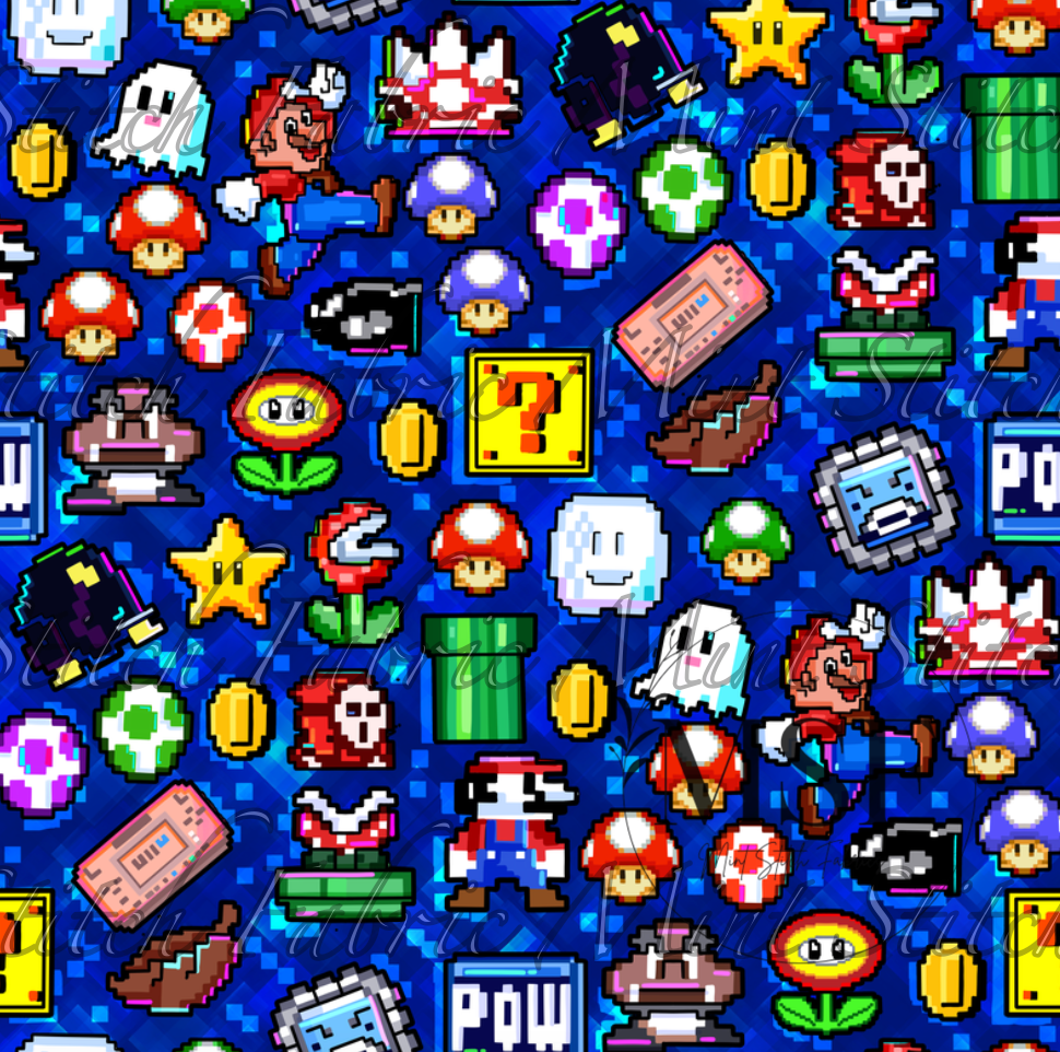 Super Marios- Magical Motif