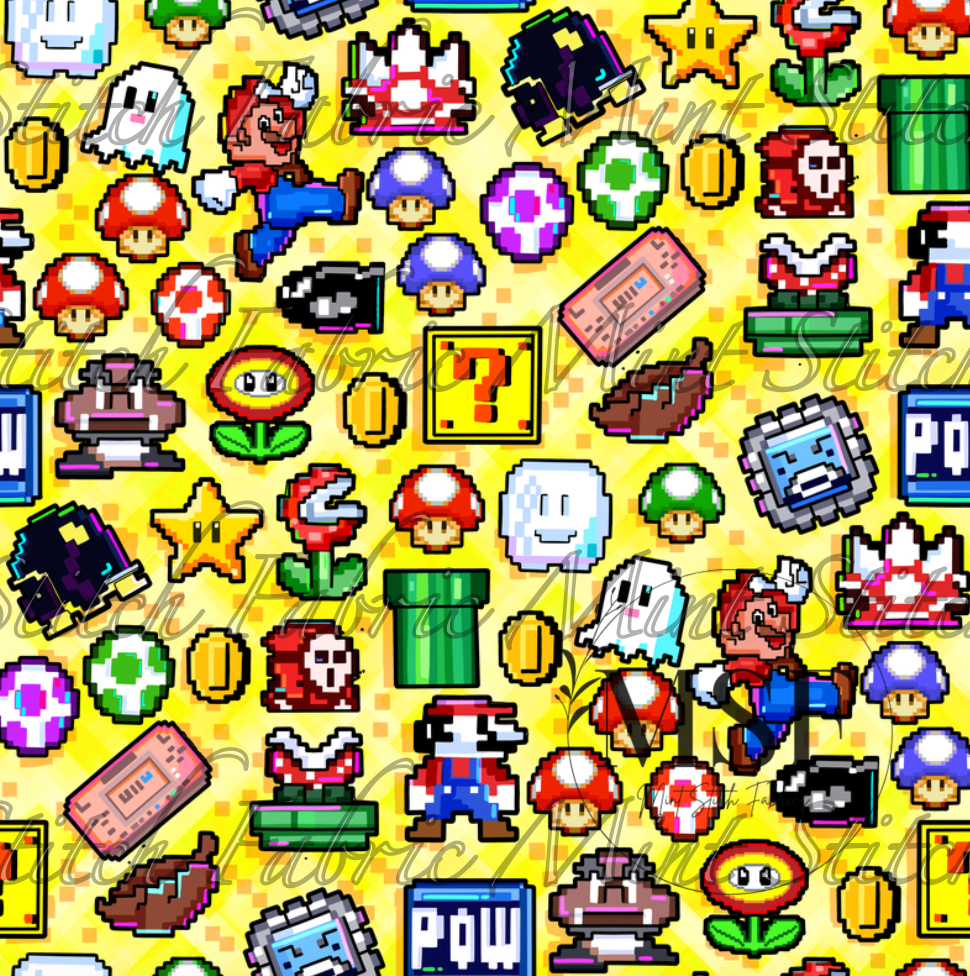 Super Marios- Magical Motif