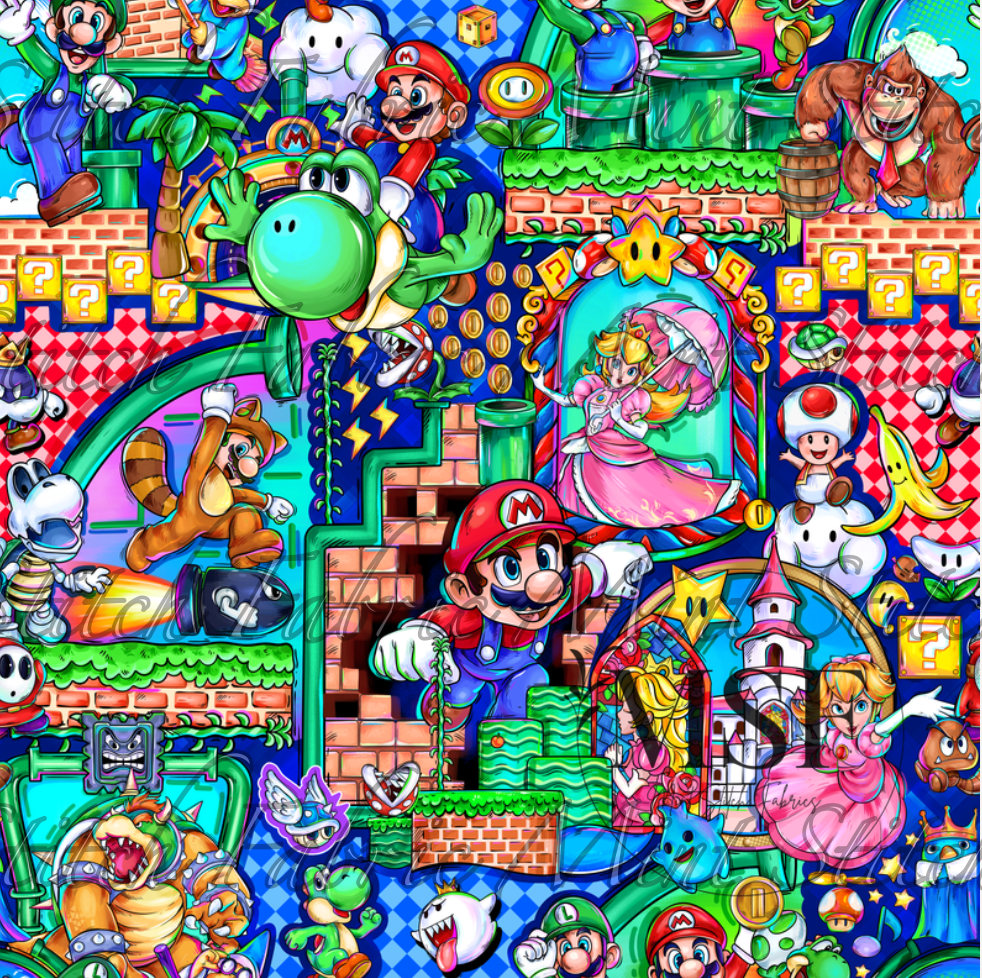 Super Marios- Magical Motif