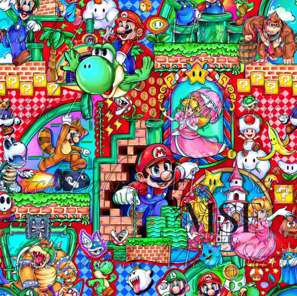 Super Marios- Magical Motif