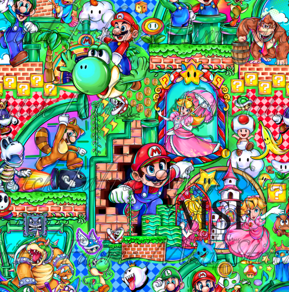 Super Marios- Magical Motif