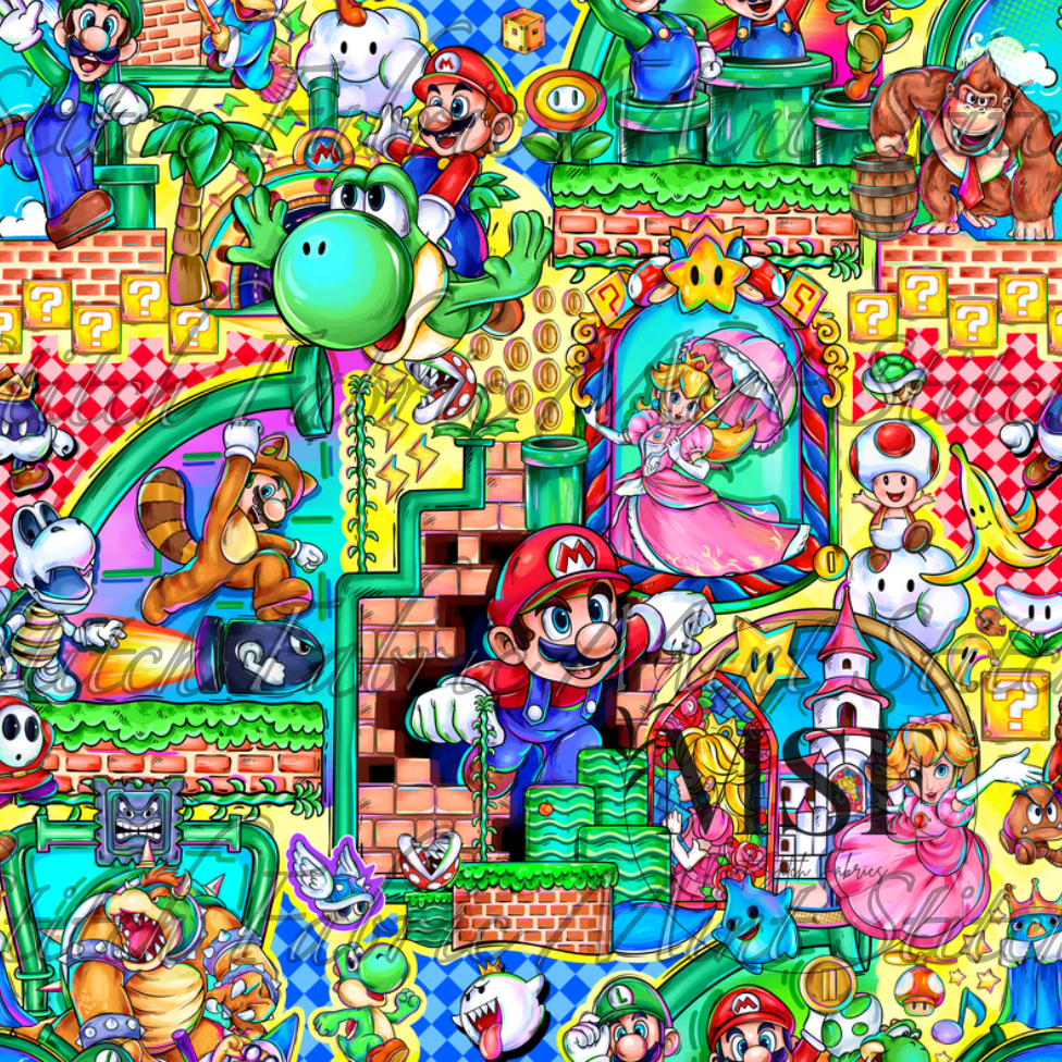 Super Marios- Magical Motif