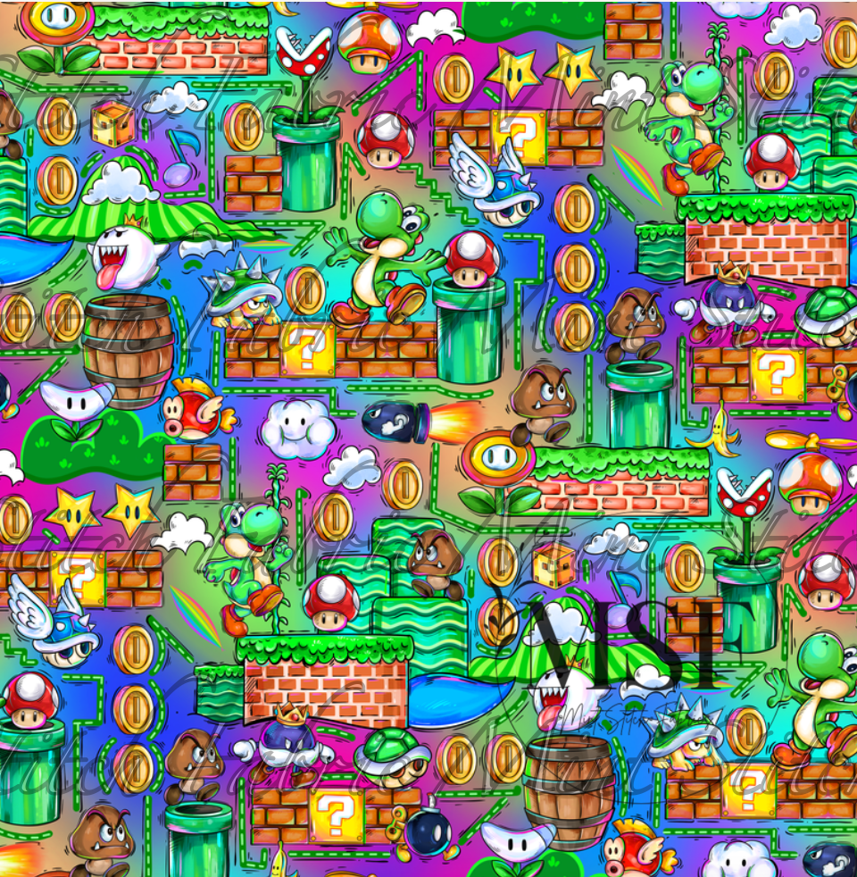 Super Marios- Magical Motif