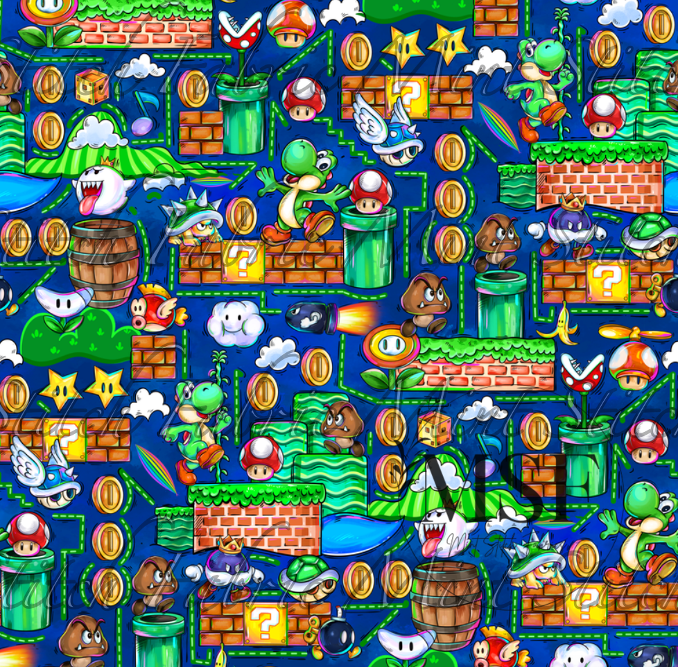 Super Marios- Magical Motif