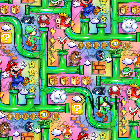 Super Marios- Magical Motif