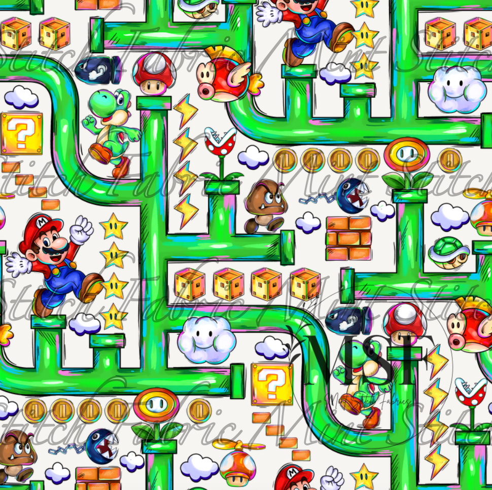 Super Marios- Magical Motif