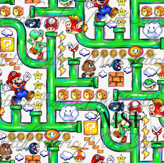 Super Marios- Magical Motif