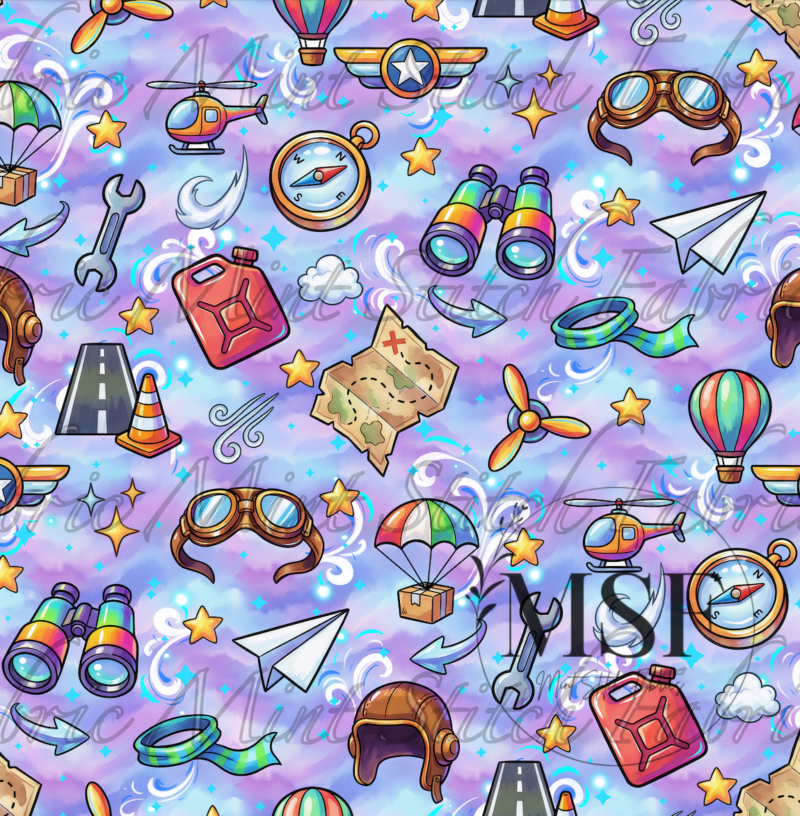Dreamy Pattern- Sky Safari Flyers