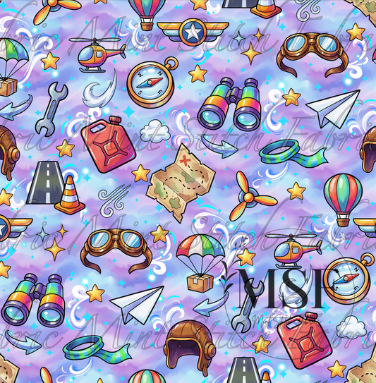 Dreamy Pattern- Sky Safari Flyers