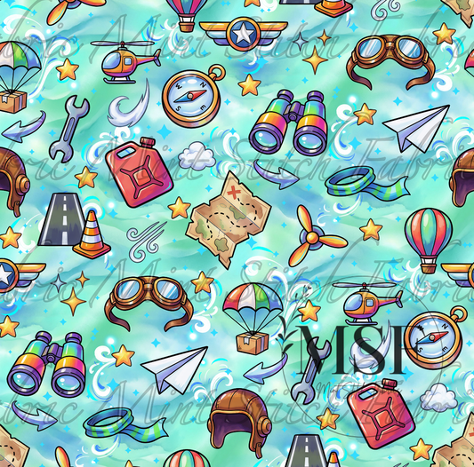 Dreamy Pattern- Sky Safari Flyers