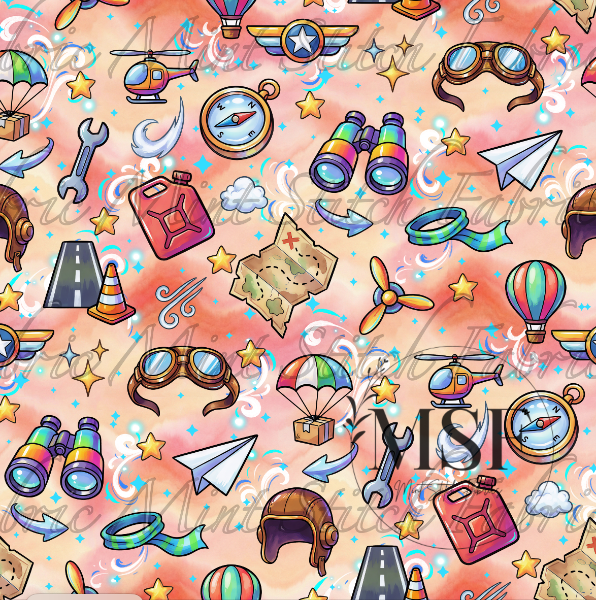 Dreamy Pattern- Sky Safari Flyers