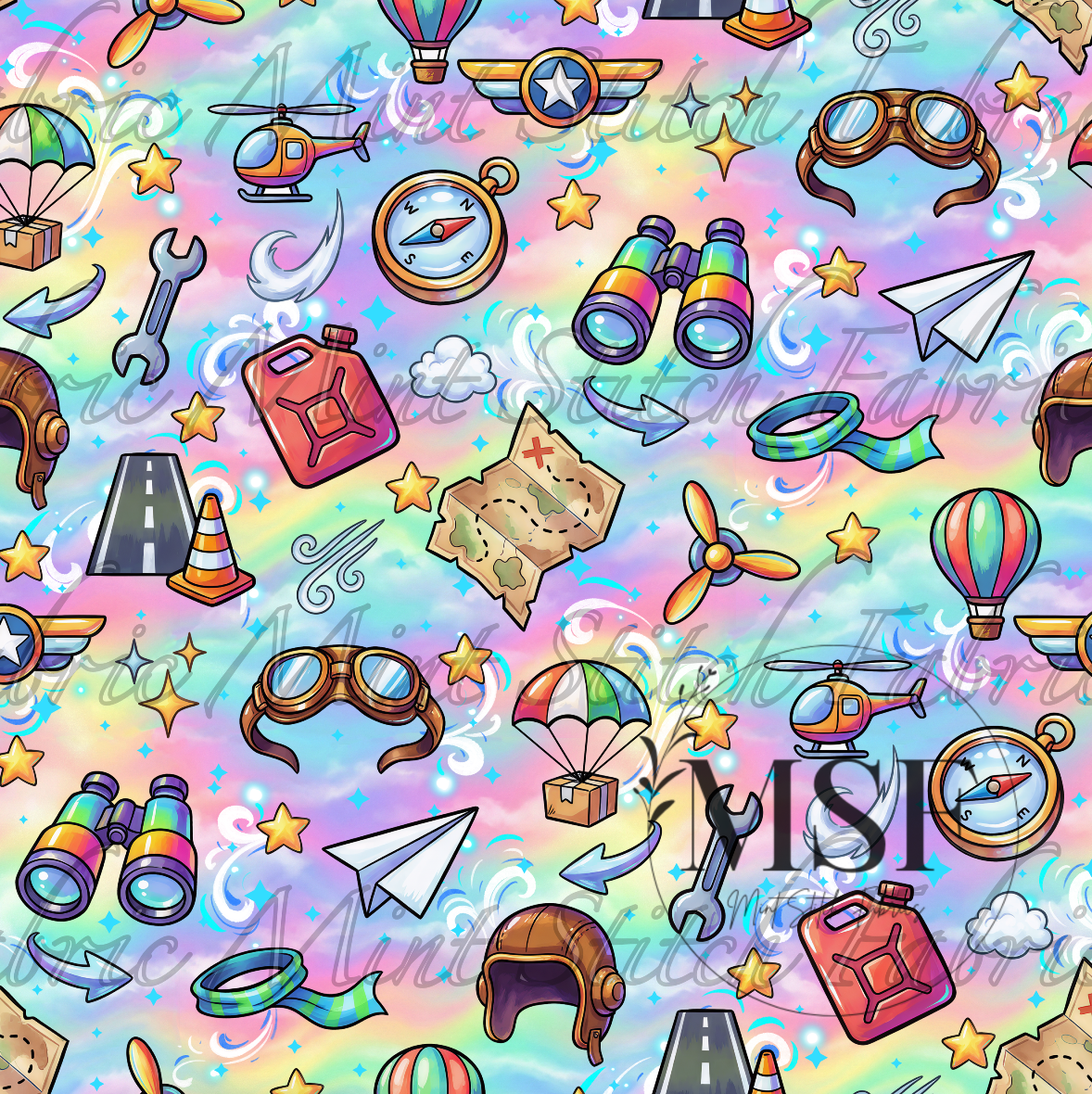 Dreamy Pattern- Sky Safari Flyers