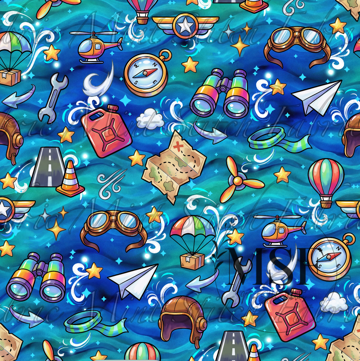 Dreamy Pattern- Sky Safari Flyers
