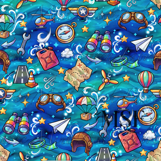 Dreamy Pattern- Sky Safari Flyers