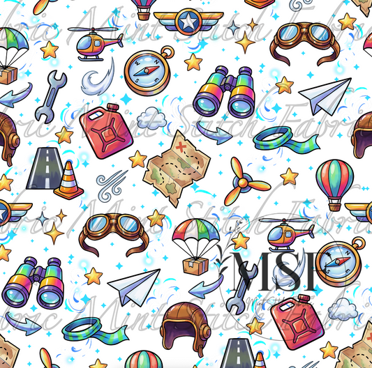 Dreamy Pattern- Sky Safari Flyers