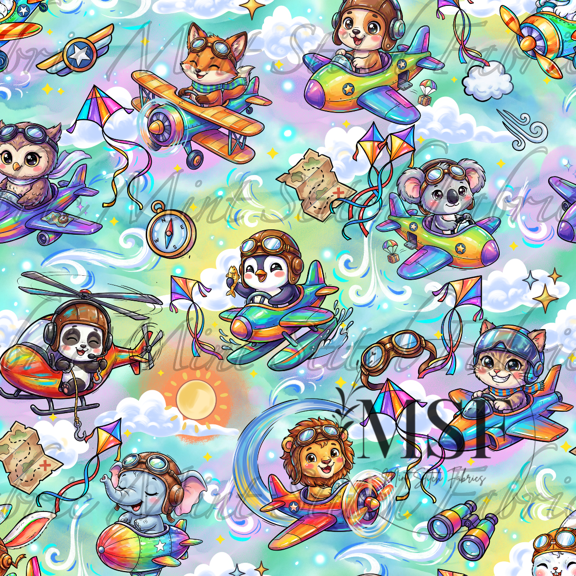 Dreamy Pattern- Sky Safari Flyers