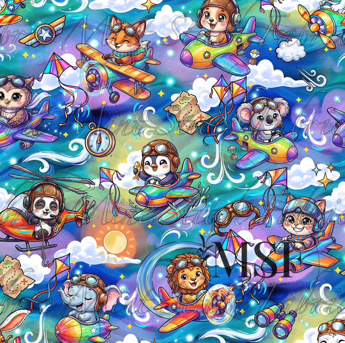 Dreamy Pattern- Sky Safari Flyers